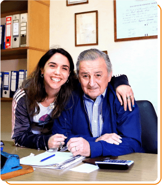 María Gisela Arrigo, Raúl Arrigo